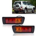 thumbnail image 2 of NATEFEMIN Rear Bumper Lights for Toyota Prado J90 95, 2PCS ABS Plastic Set, Perfect Fit for 1995-2003 Vehicles, 2 of 8