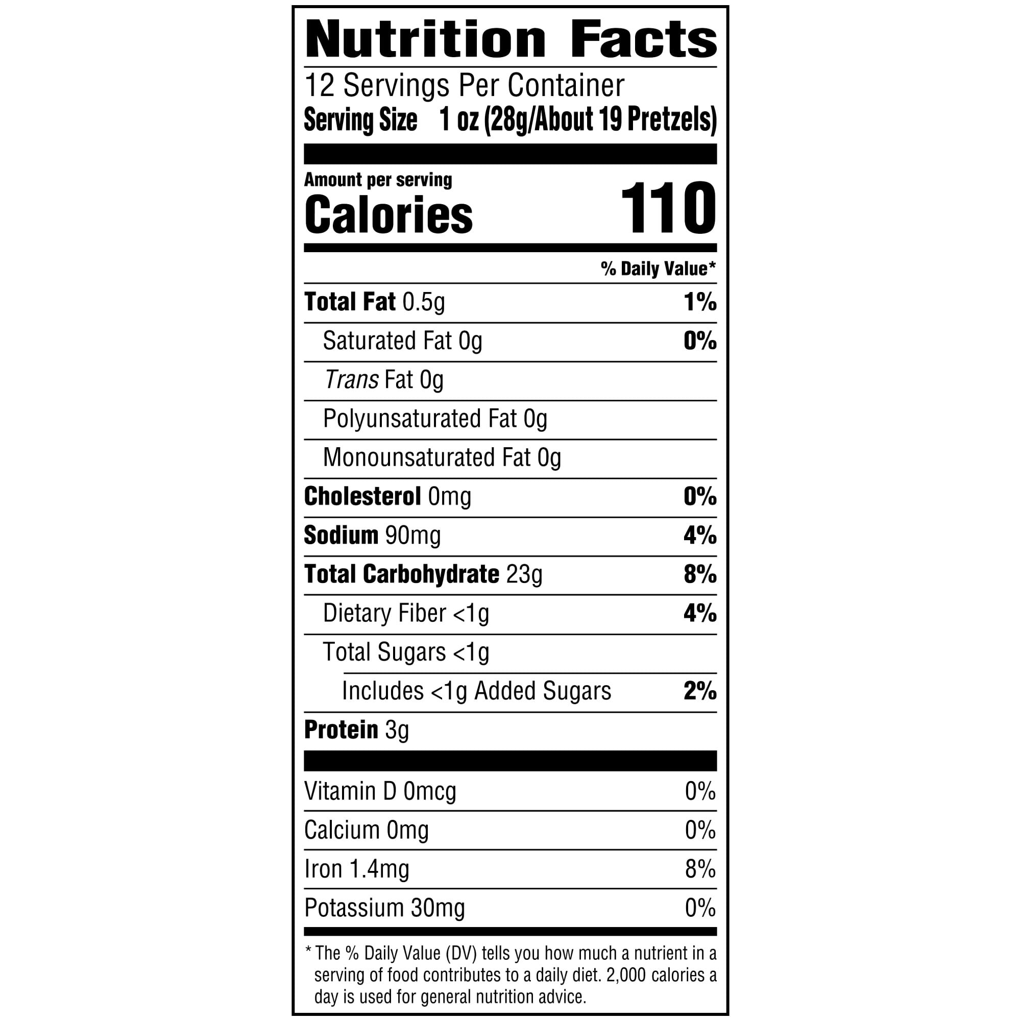 Snyder's of Hanover Unsalted Mini Pretzels, 12 oz Bag