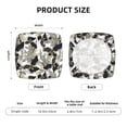 thumbnail image 6 of Lsque Abstract Watercolor Printed Square Couch Cushion Covers, Floral Sofa Cushion Covers Replacement, Stretch Couch Covers for Couch-16.9in, 6 of 9
