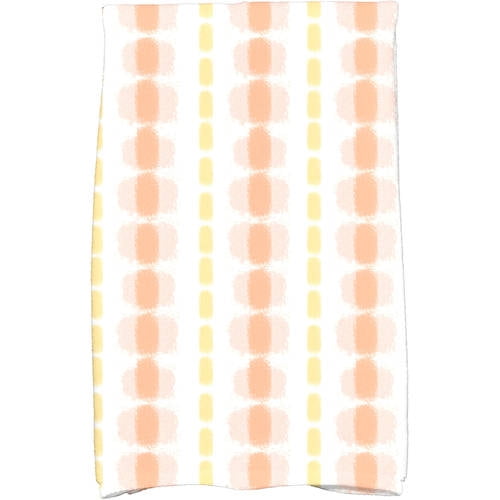 Simply Daisy 18" x 30" Watercolor Stripe Stripe Print Hand Towel