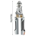 thumbnail image 4 of 21 In 1 Multifunctional Wire Stripper Crimper Cutter Pliers Electrician Special Wire Stripping Tool Multipurpose Wire Stripper For Electrical Cutting, 4 of 7