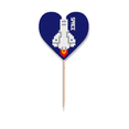 thumbnail image 1 of Rocket Take Off Universe Pixel Toothpick Flags Heart Lable Cupcake Picks, 1 of 3