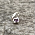 thumbnail image 5 of Anika Jewellers Band Purple Amethyst Engagement Rings 925 Sterling, Sterling Silver, 5 of 6