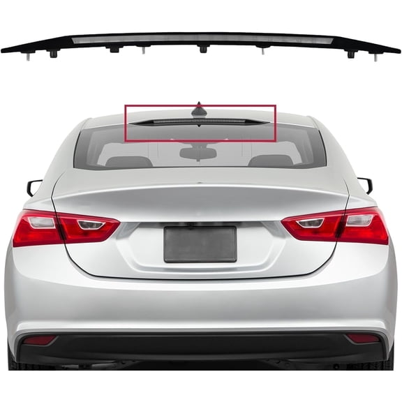 FEXON LED Third Brake Light High Mount Stop Lamp Compatible with Chevy Malibu 2016-2025
