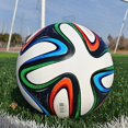 thumbnail image 2 of Balón de fútbol profesional para hombres y mujeres, tamaño 5, PU, para adultos, para entrenamiento al aire libre, para equipo de fútbol grueso, 2014, 2 of 5