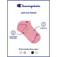 thumbnail image 5 of Champion Girls Lightweight Performance+ Kid Low Cut Socks, 10 Pack, Sizes S–L, 5 of 5