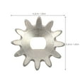 thumbnail image 2 of COOPHYA Roue d'Engrenage Horizontale en Fer Circulaire 1Ensemble, 2 of 8