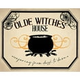 thumbnail image 2 of Allen, Kimberly 14x12 Black Ornate Wood Framed with Double Matting Museum Art Print Titled - Olde Witches House, 2 of 4