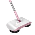 thumbnail image 1 of Manual Sweeper, Push Type Non-Electric Floor Sweeper, 2-in-1 Carpet and Floor Manual Sweeper, 1 of 8