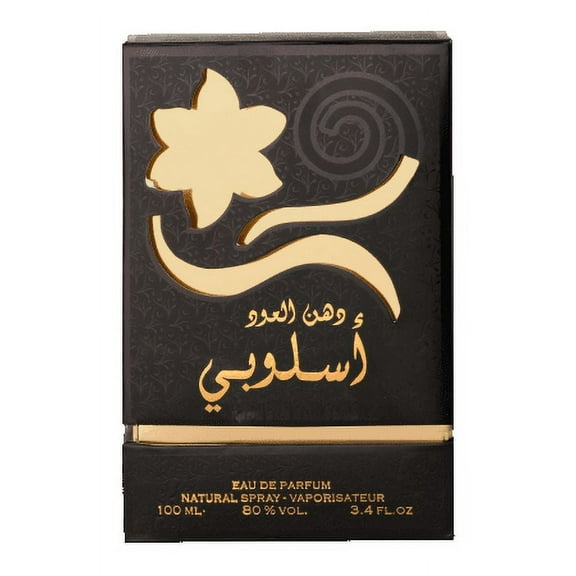 Lattafa Perfumes Dehan Al Oudh Asloobi Eau De Parfum Natural Spray for Men - 100ml (3.4oz)
