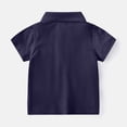 thumbnail image 3 of jobturf 100th Day of School Shirt Boys Dressy Casual Collared Short Sleeve Tops Summer Blouses Soft Comfy Cotton Shirts Size 2-8 Years, 3 of 6