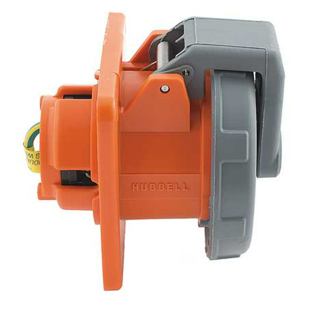 IEC Pin and Sleeve Receptacle,100A,250V