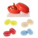 thumbnail image 4 of Paquete de 12 piezas de plástico novedad Cupcale en apariencia de caja de caja s suministros para fiestas Amarillo Colcomx sostenedor del caramelo de la magdalena, 4 of 8