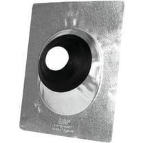 Oatey All-Flash No-Calk 3 In. to 4 In. Galvanized Roof Pipe Flashing 11816