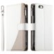 thumbnail image 1 of Funda cartera GANGXUN para iPhone 7/8 , cuero PU con tarjetero, cremallera, correa de mano, soporte y protección 411°, 1 of 6