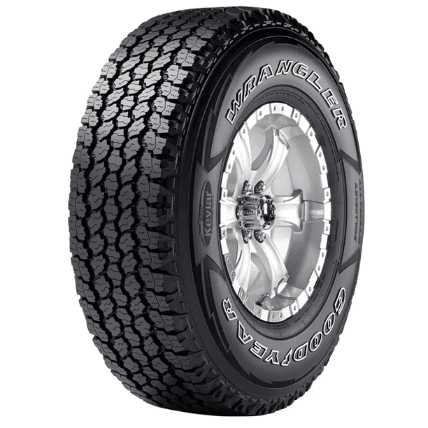 Introducir 66+ imagen goodyear wrangler tires 245/75r17