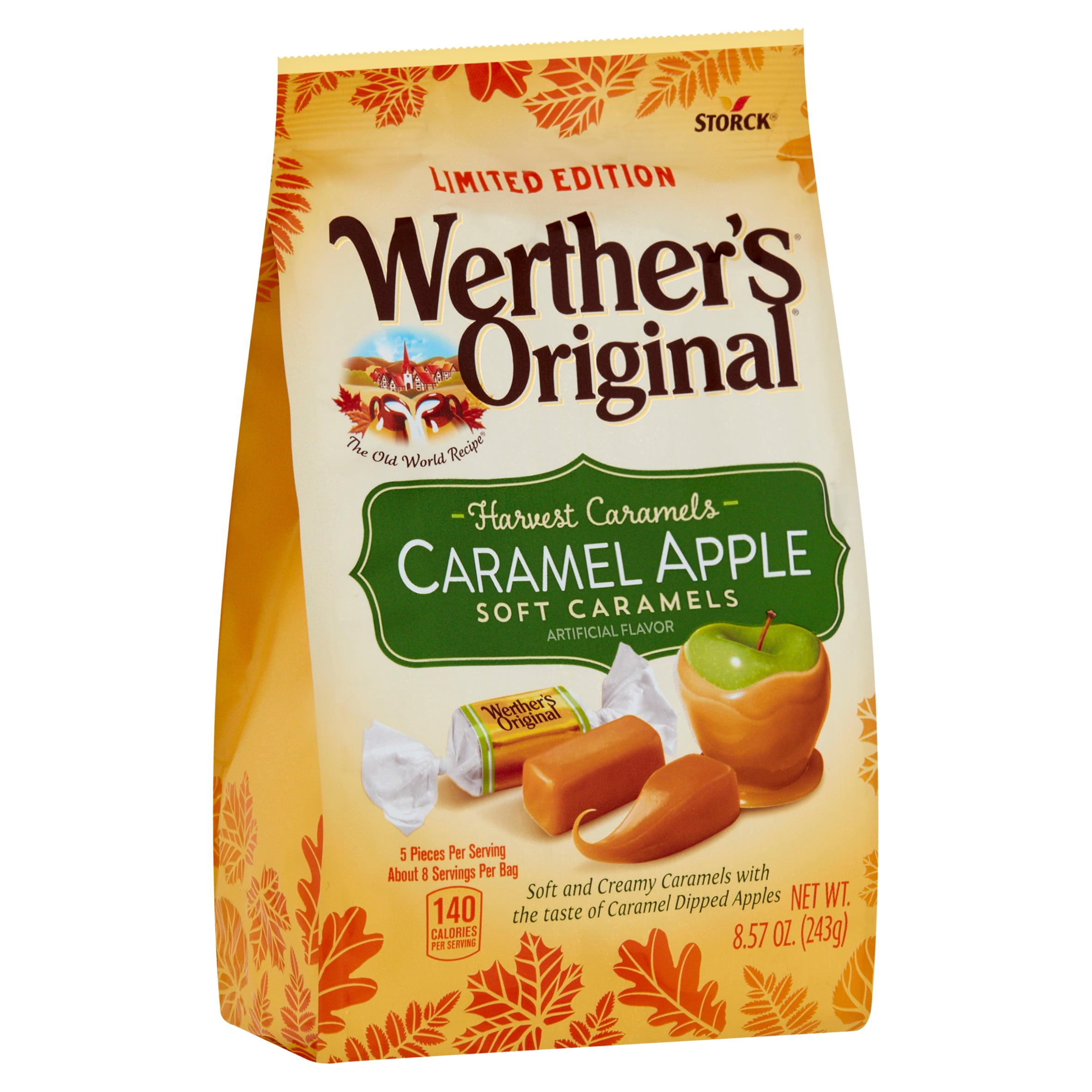 Werther's Original Caramel Apple Soft Caramels Limited