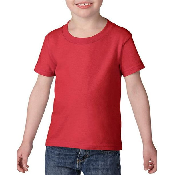 Gildan First Quality - 5100P Heavy Cotton Toddler T-Shirt, Red
