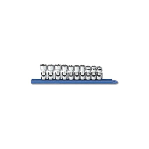 GearWrench 80565 10-Piece 3/8 in. Drive 6-Point Metric Flex Socket Set