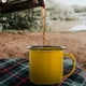 thumbnail image 4 of Masteelf - Juego de 6 tazas de esmalte de mano, estilo retro, de colores, gruesas, para café y leche, 4 of 7