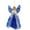 Blue, variant on Generic Christmas Tree Topper Fairy Angel Angel Christmas Tree Pendant Fabric Angel Christmas Tree Topper for Christmas Decorations Christmas Tree Ornament