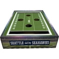 thumbnail image 6 of Pets First NFL Seattle Seahawks Cat Scratcher Box Football Field Designed Cat Scratcher & Lounge, 6 of 8