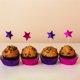 thumbnail image 5 of 400 Contenido de forros de muffins de papel de aluminio verde, tamaño estándar, tazas de hornear metálicas, 5 of 6