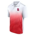 thumbnail image 2 of Men's Fanatics White/Red St. Louis Cardinals Iconic Parameter Sublimated Polo, 2 of 3