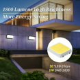 thumbnail image 2 of Innovative Outdoor Decor, Minimalist Horizontal Style, Robust Aluminum Structure, Cold White Illumination, Ideal For Year-Round Use, Double Layered Acrylic Glass, Integrated LED, 2 of 5