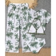 thumbnail image 4 of Children'S Swimsuit Four Piece Set, Gauze Pants, Cover Up, Suspender, Bikini Green 11-12Y, 4 of 9