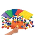thumbnail image 1 of Juego Stack It Peg Fun Express mesa de terapia ocupacional para auti, 1 of 3