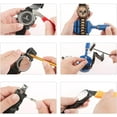 thumbnail image 4 of HAHADAXA Ensemble d'Outils de Réparation de Montre 147 Pcs, Ensemble d'Outils Professionnel pour Barre à Ressort, Ensemble d'Outils pour Goupille de Maillon de Bracelet de Montre avec Étui de Transport, 4 of 7