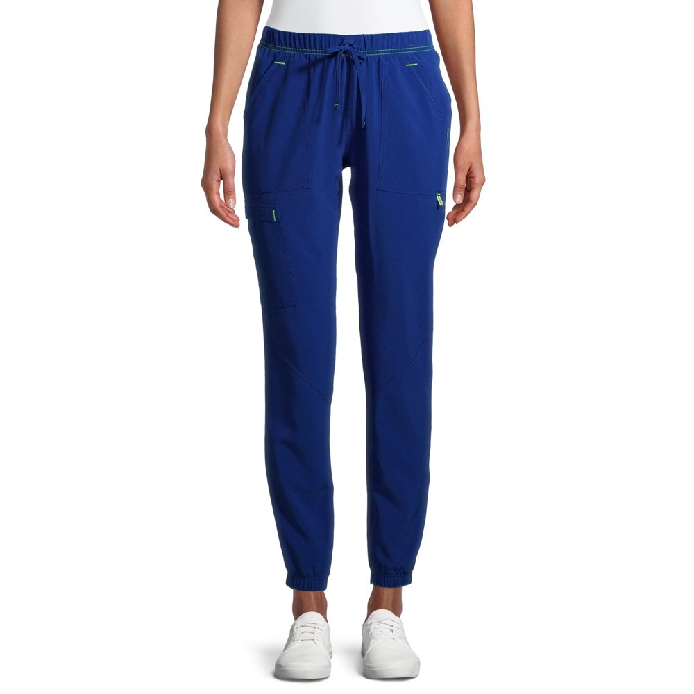 Scrubstar Scrubstar Women's Seasonal Solid Contrast Jogger Scrub Pants