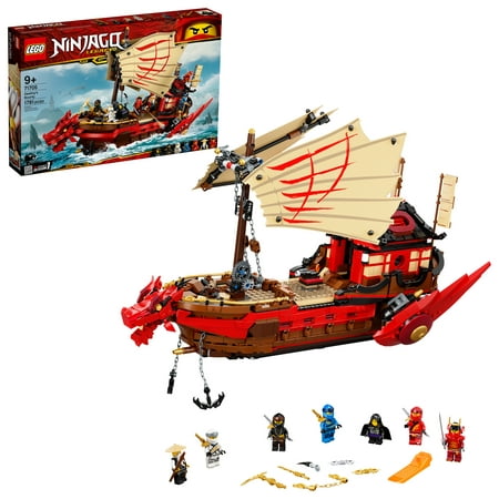 LEGO 71705 NINJAGO Legacy Destiny's Bounty Toy Building Kit (1,781 Pieces)