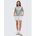thumbnail image 3 of CRZ YOGA Pima Cotton Relaxed T-Shirts for Women Workout Athletic Gym Casual Short Sleeve Shirts, 3 of 5