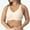 Khaki, variant on Womens Bralettes Seamless Bras Women's Large Size Comfortable Body Shaping No Steel Ring Soft Skin Friendly Shiny Silk Bra Padded Bra Comfortable Bras For Women Bras For Women Pink XXL