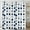 SK1417, variant on Abstract Geometric Art Shower Curtain Print Modern Nordic Minimalist style Polys