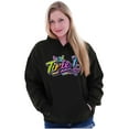 thumbnail image 3 of XOMG POP Tinie T Musical Beat Women Plus Size Hoodie Brisco Brands 2X, 3 of 4