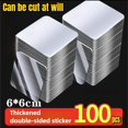 thumbnail image 3 of 300 Piece Reusable Double Sided Nano Transparent Waterproof Wall Adhesive Tape, 3 of 6