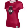 thumbnail image 2 of Women's ProSphere  Red Stevens Institute of Technology Ducks Tennis Performance T-Shirt, 2 of 3