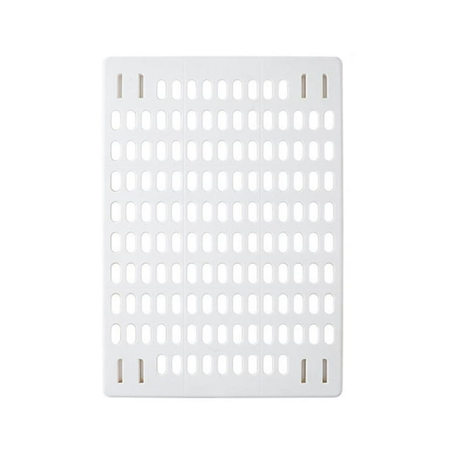 Wall-Mounted Storage Rack No Drilling Hole Board Storage Rack Pegboard Wall Shelves for Home Kitchen Bathroom