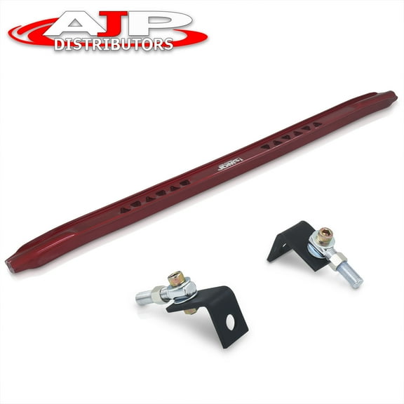 AJP Distributors JDM Sport Suspension Front Lower Aluminum Strut Tower Bar Tie Brace Rod Stabilizer Arm Red Compatible/Replacement For Nissan Maxima A32 1995 1996 1997 1998 1999 95 96 97 98 99