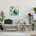 thumbnail image 3 of Stupell Industries Abstract Botanical Splash Botanical & Floral Painting Black Framed Art Print Wall Art, 24 x 24, 3 of 9