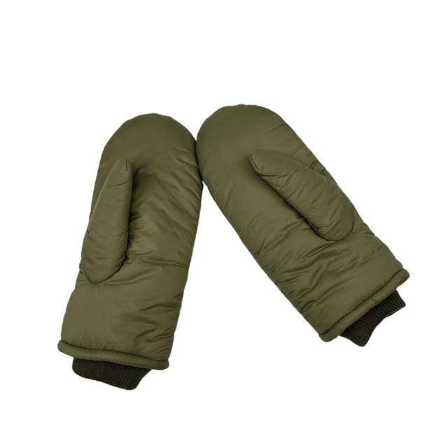 S SERENABLE Mitaines d'Hiver Légères Isolées Gants Épais pour Vélo Randonnée en Plein Air Vert