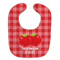 thumbnail image 1 of "Treasures I love you from my head to-ma-toes Baby Babero, Rojo, Grande" Caroline's Treasures BB9131BIB, 1 of 1