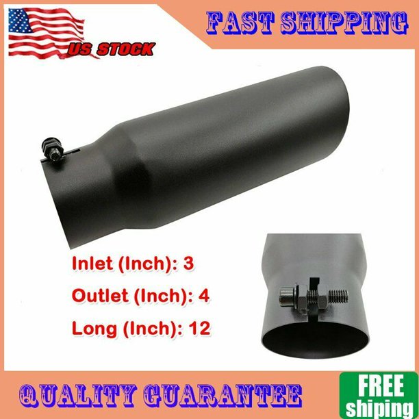 3 inlet 4 outlet exhaust tip