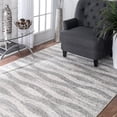 thumbnail image 2 of Porch & Den  Williamsburg Hooper Geometric Waves Grey Rug - 4' x 6', 2 of 3
