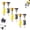 6pcs, variant on EVHRZN Spring-Loaded Bit Holder, Anti-Drop Screwdriver Bit, Universal Screw Retaining Tool, Quickly Release Spring Mechanism, Easy to Use, for Electric Drills Power Tool (6PCS)