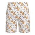 thumbnail image 6 of Naloa Corgi with Hearts Men's Beach Shorts, Surfing shorts, Swim trunks, Quick Dry Swim Trunks for Surfing Beach Fun - Small, 6 of 9