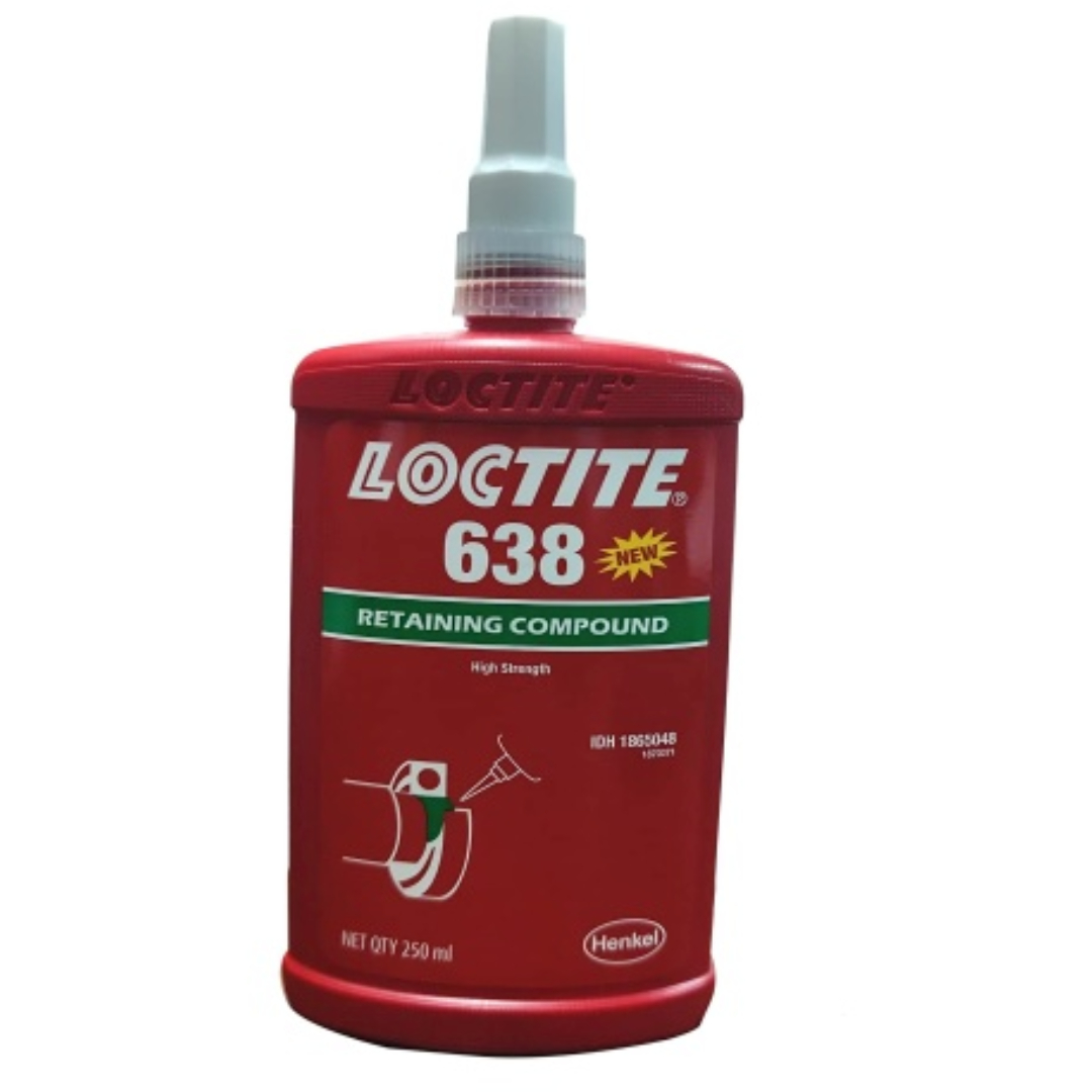 250ml Loctite 638 High Strength Retaining Compound Metal Adhesive 2024